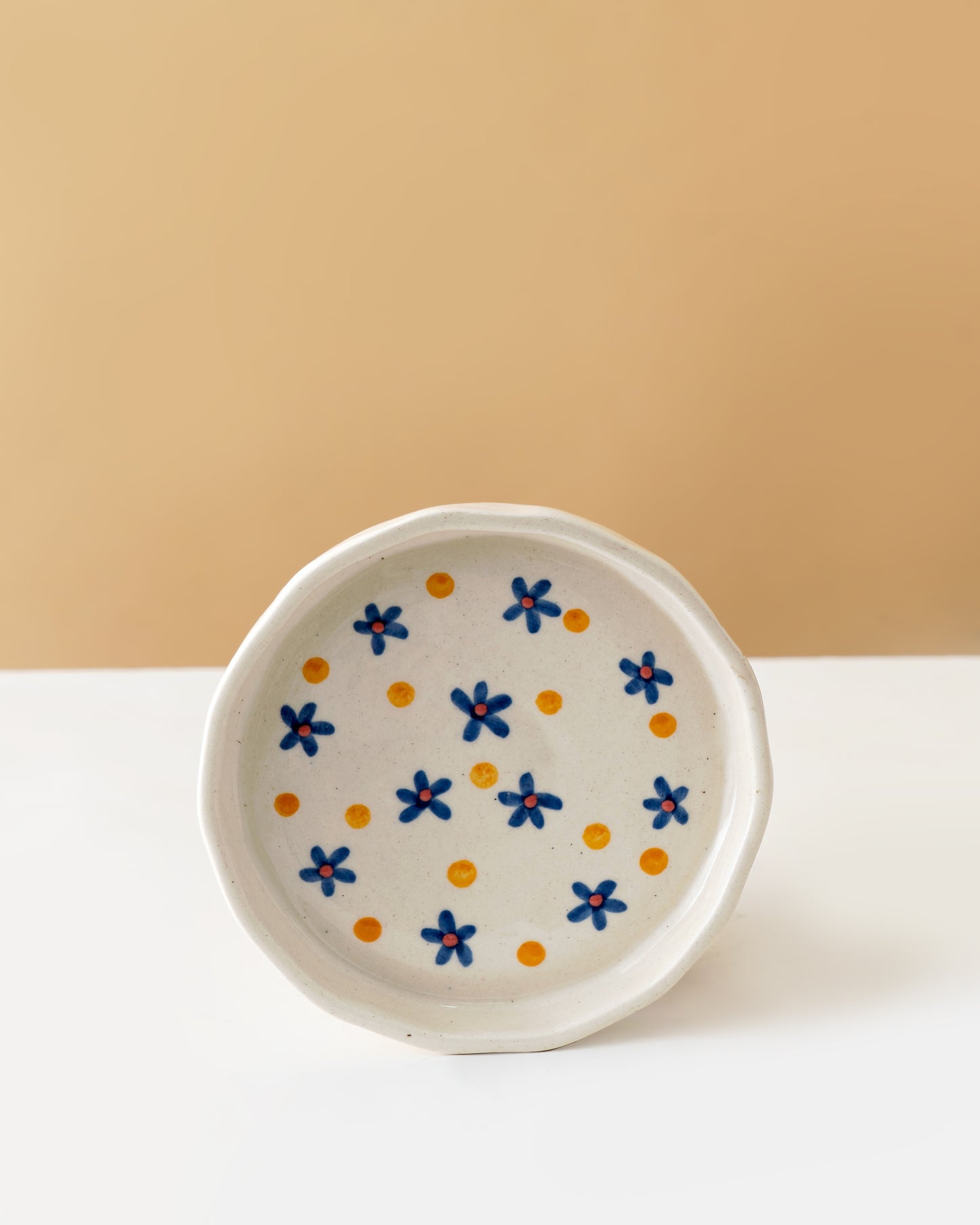 Hand-Painted Floral Cup & Saucer Set - RVCUPSAU6