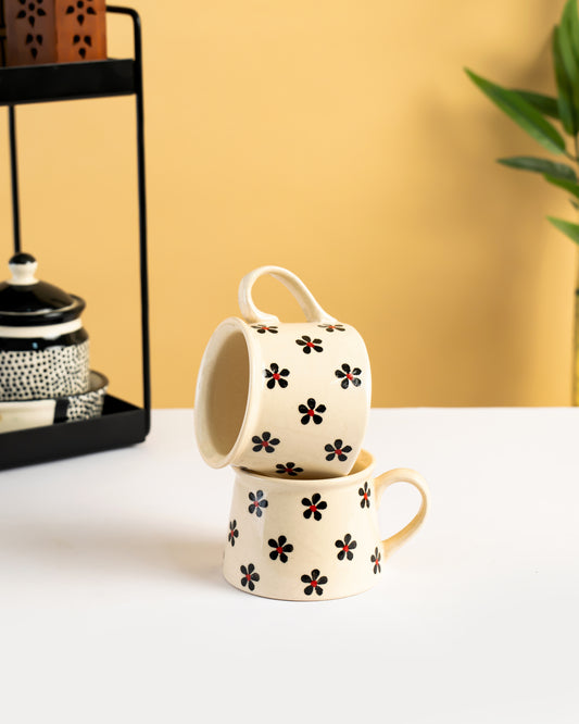 Midnight Bloom Mug Set of 2 - RVCUP19