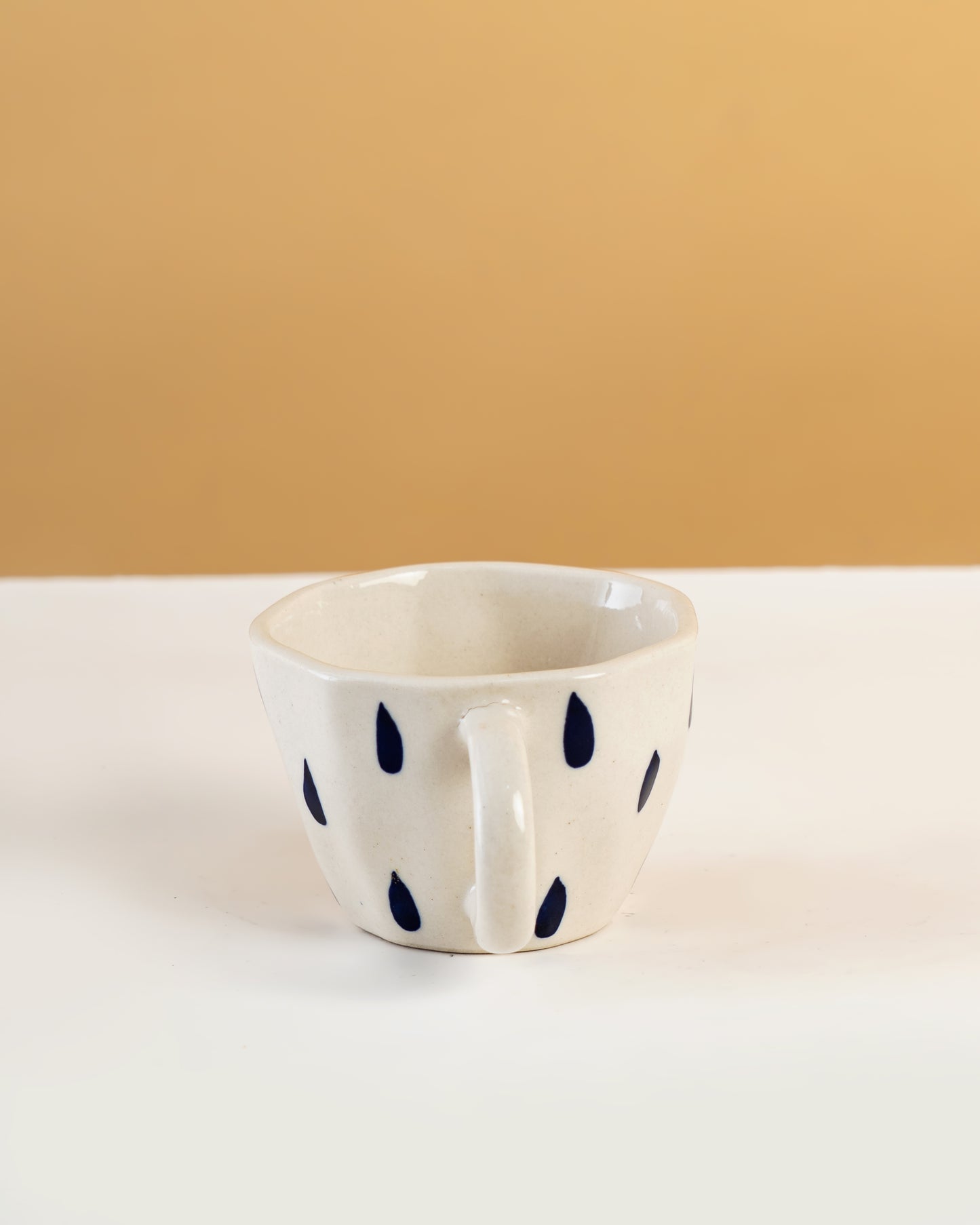 Hand-Painted Ceramic Teacup Set of 6 - RVCUP12