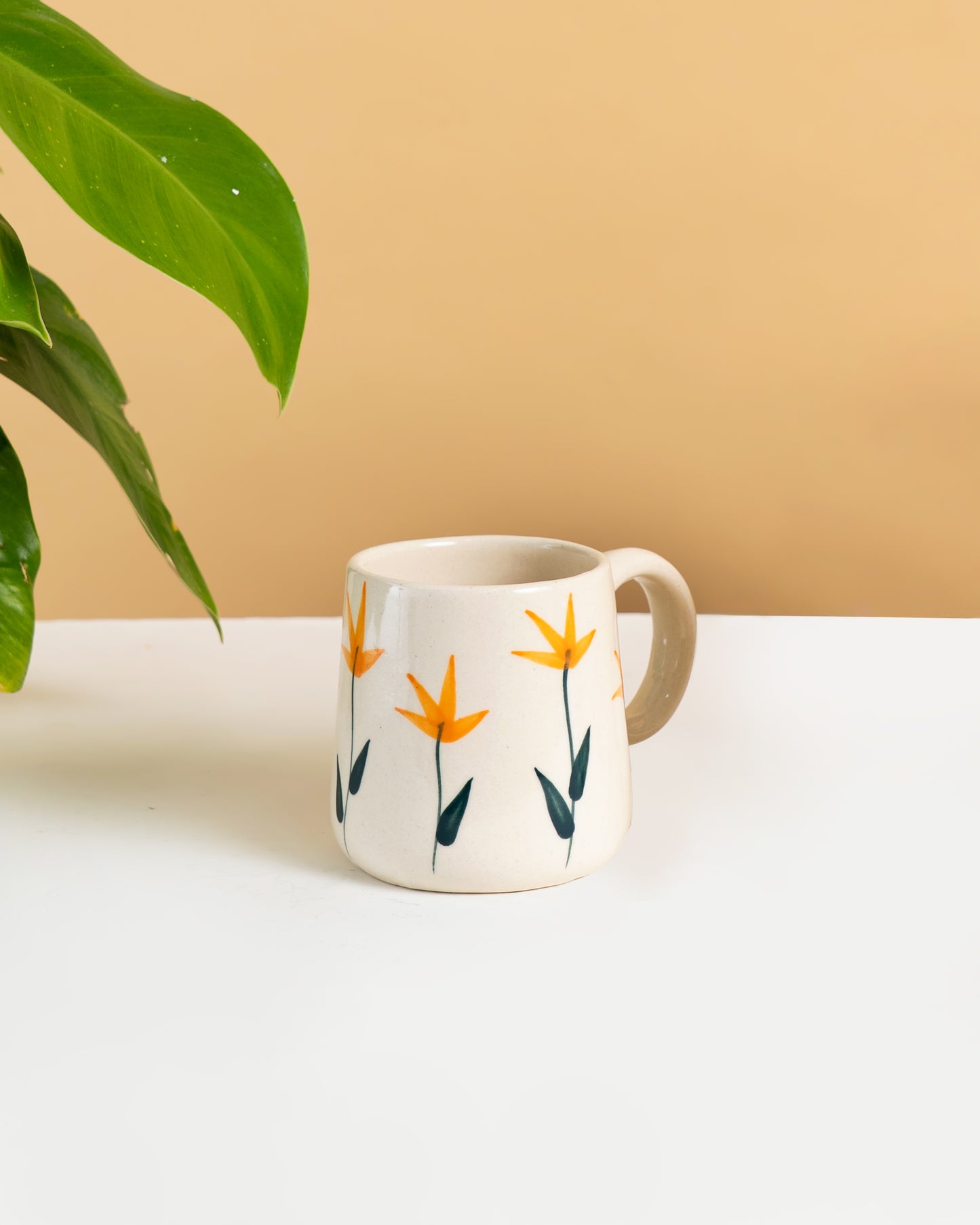 Floral Bloom Ceramic Mug Set of 6 - RVMUG35