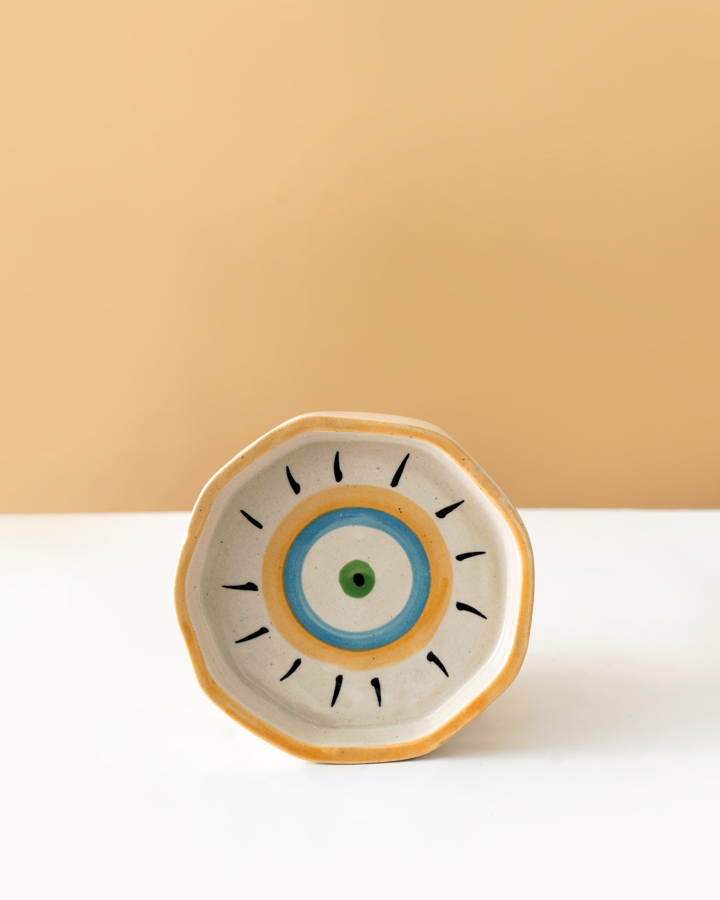 Evil Eye Ceramic Cup & Plate Set - RVCUPSAU3